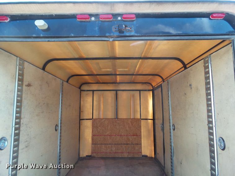 image for item GX9019 1999 Blair enclosed cargo trailer