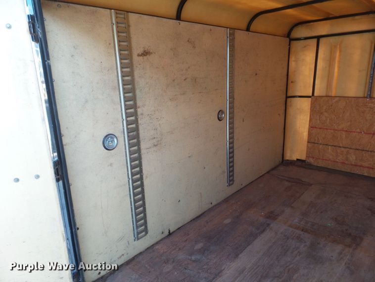 image for item GX9019 1999 Blair enclosed cargo trailer