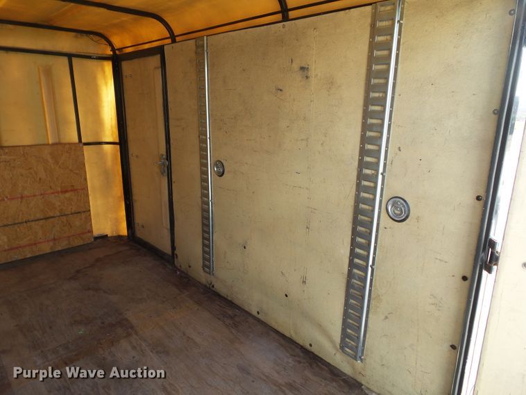 image for item GX9019 1999 Blair enclosed cargo trailer