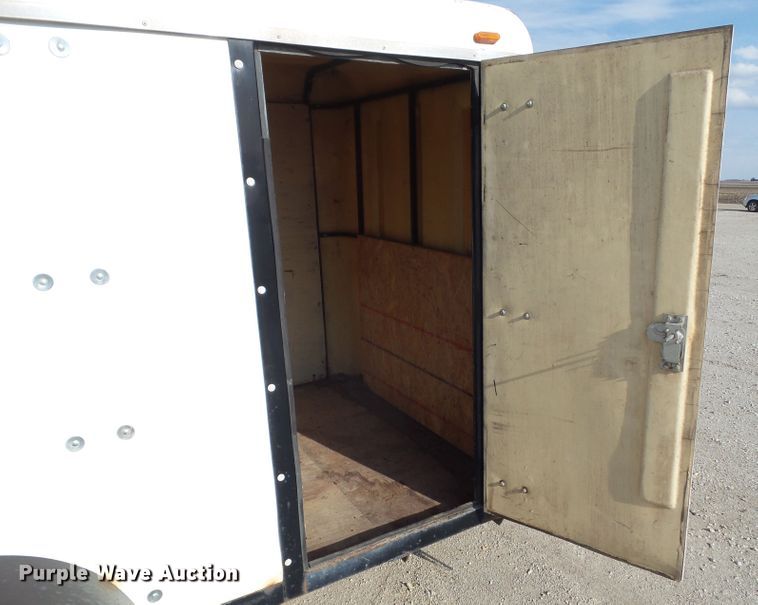 image for item GX9019 1999 Blair enclosed cargo trailer
