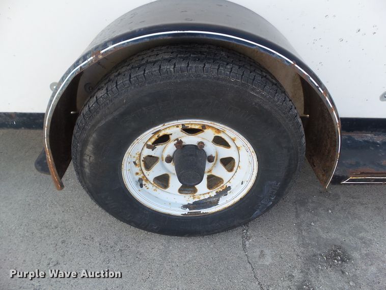 image for item GX9019 1999 Blair enclosed cargo trailer