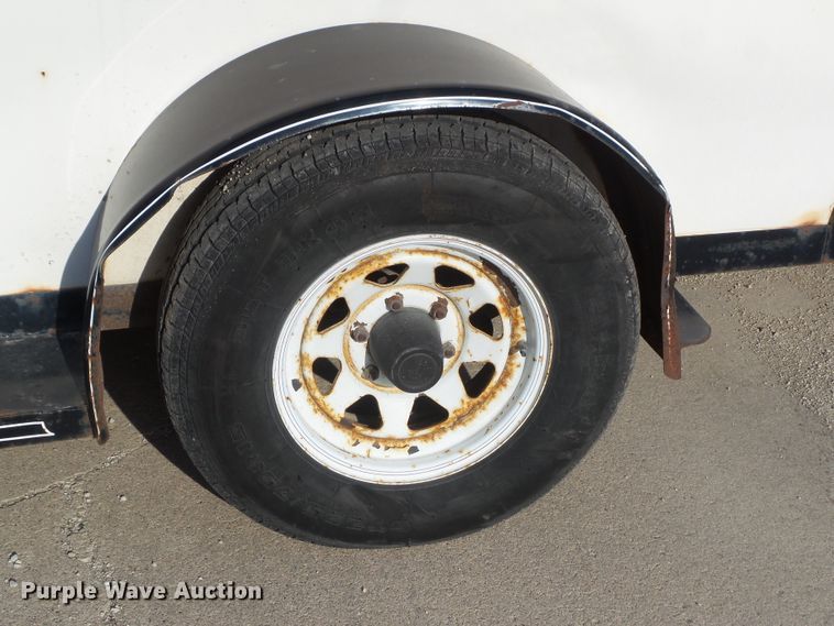 image for item GX9019 1999 Blair enclosed cargo trailer