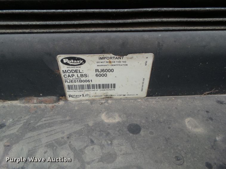 image for item GX9020 Rotary four post lift