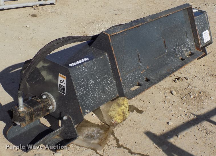 Wolverine skid steer tiller in Omaha, NE Item GY9040 sold Purple Wave