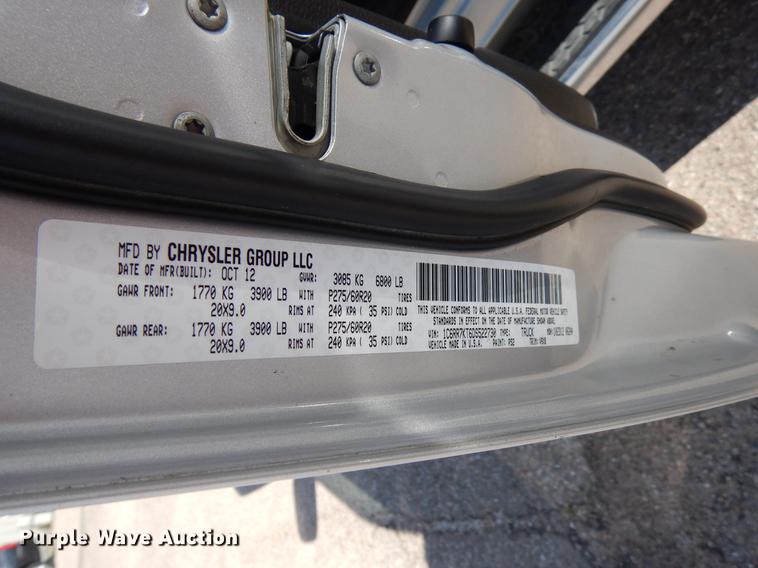 image for item HA9002 2013 Dodge Ram 1500  Crew Cab pickup truck