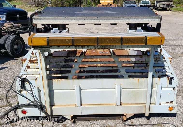 image for item L1410 9.5'L x 8'W flatbed