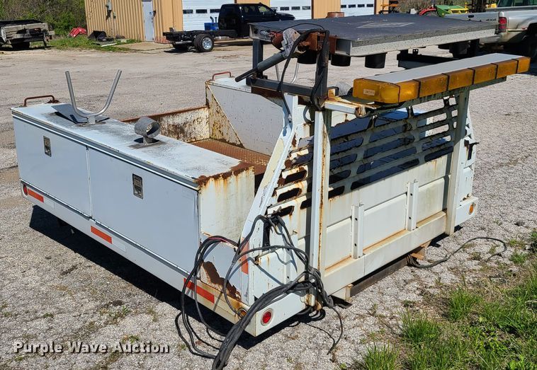 image for item L1410 9.5'L x 8'W flatbed