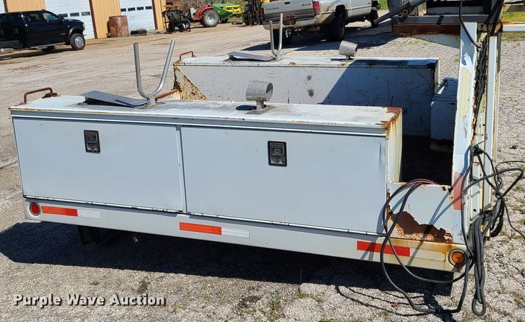 image for item L1410 9.5'L x 8'W flatbed