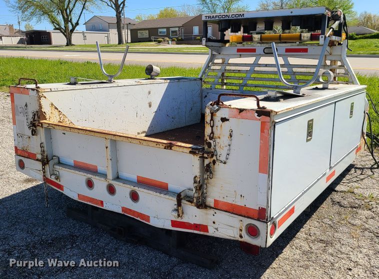 image for item L1410 9.5'L x 8'W flatbed