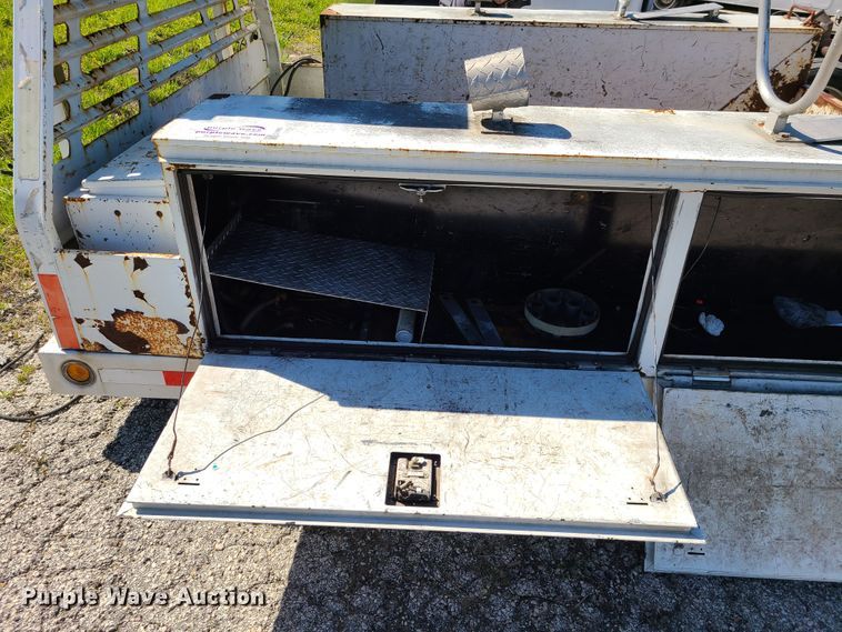 image for item L1410 9.5'L x 8'W flatbed