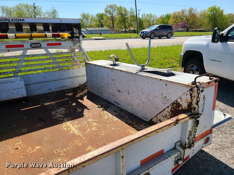 image for item L1410 9.5'L x 8'W flatbed