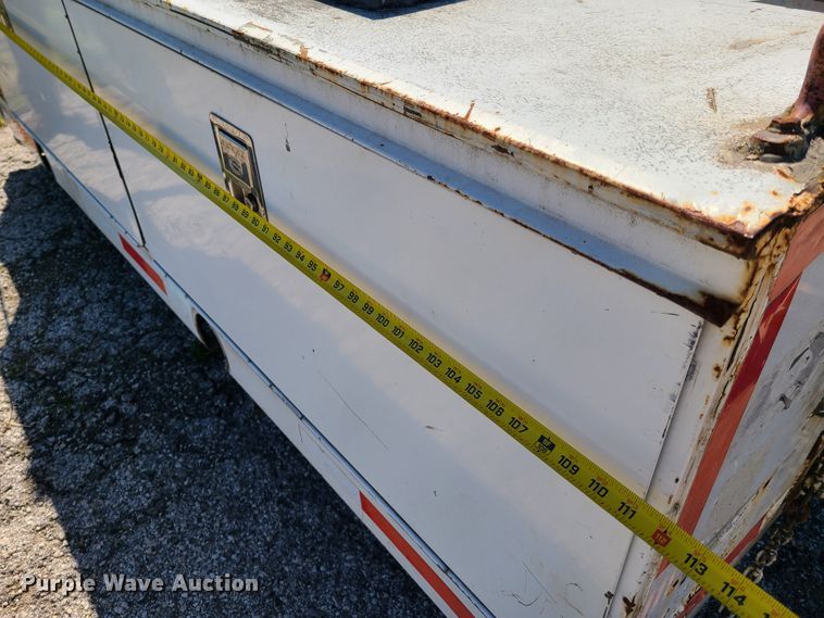 image for item L1410 9.5'L x 8'W flatbed