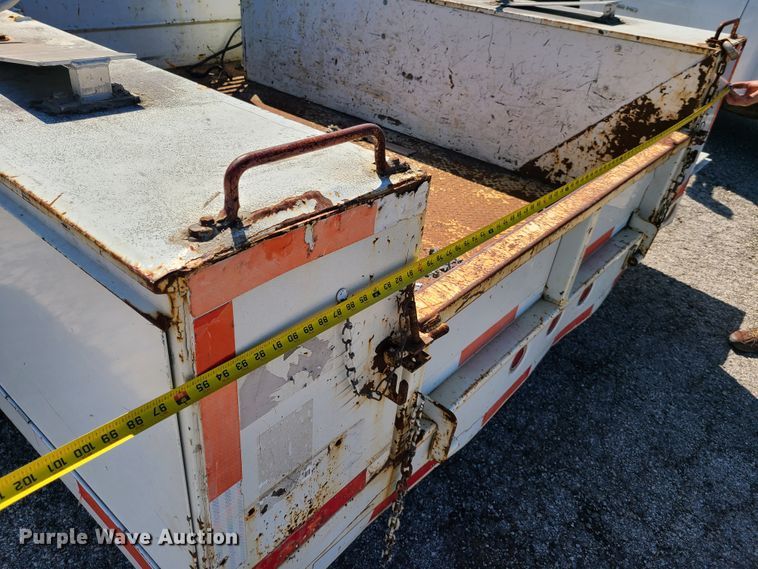 image for item L1410 9.5'L x 8'W flatbed