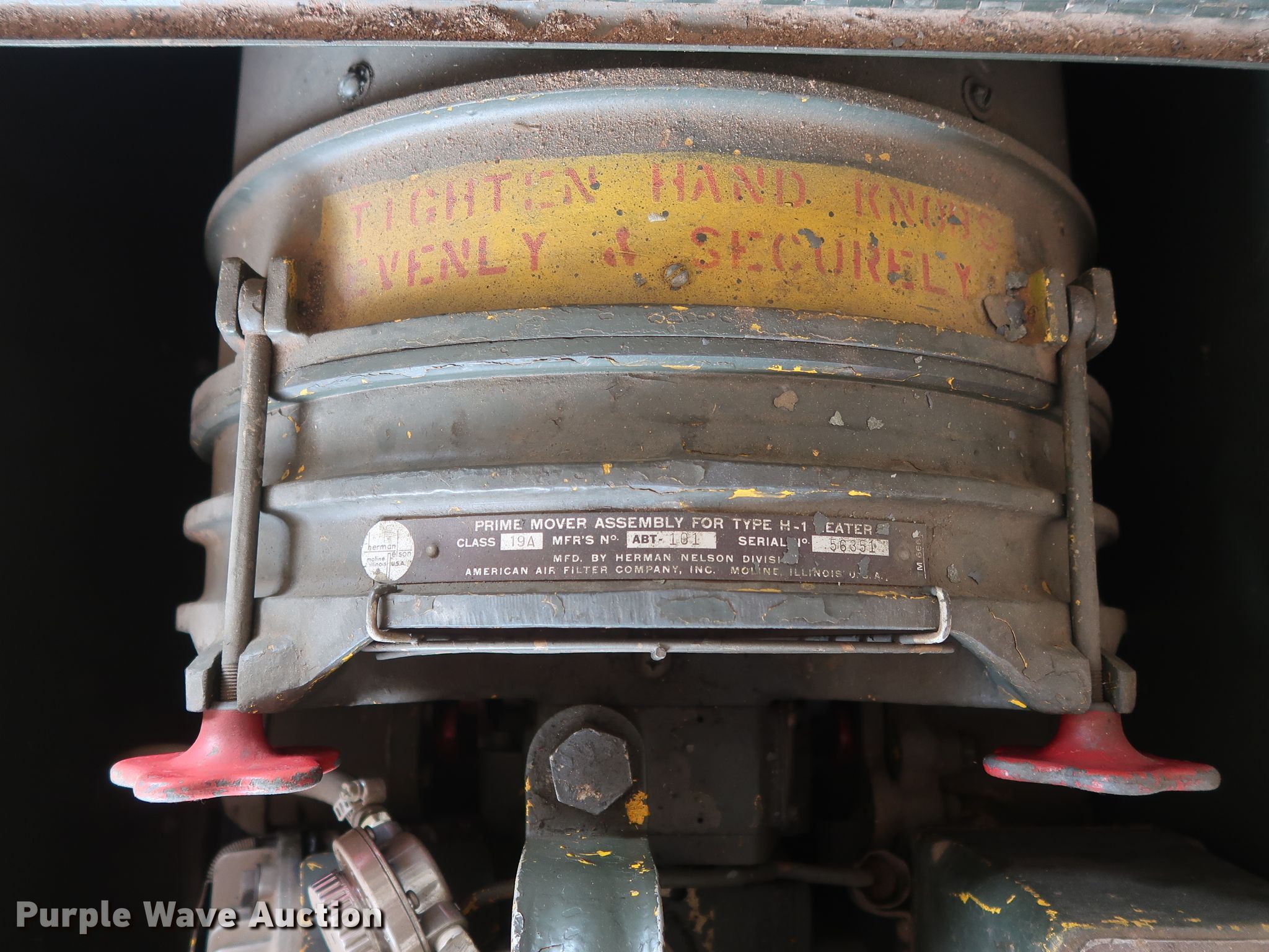 Herman Nelson BT4001 heater in Blanchard, OK Item GS9867 sold