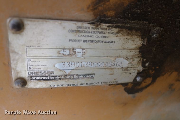 image for item DD6090 1988 Dresser 515B  wheel loader