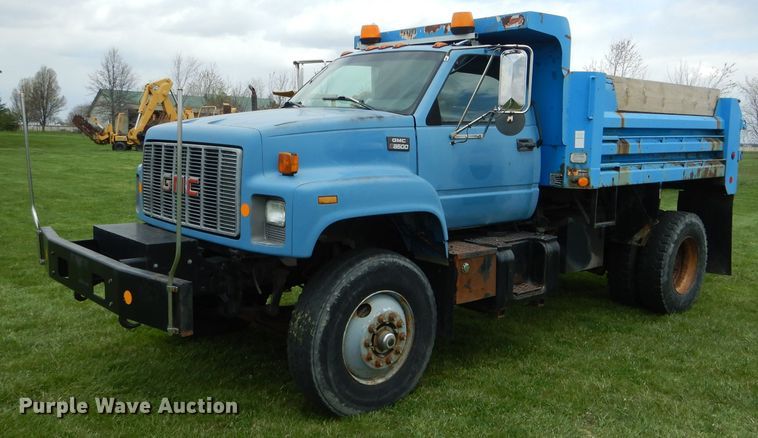 image for item DF3061 1997 GMC C8500 dump truck
