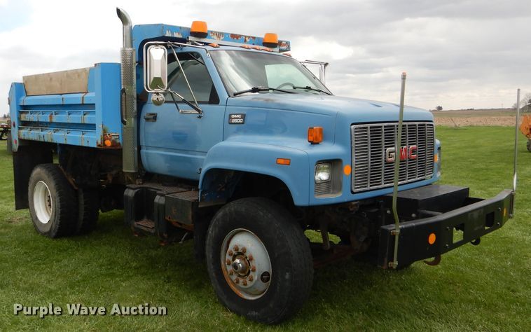 image for item DF3061 1997 GMC C8500 dump truck