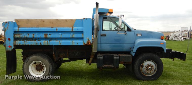 image for item DF3061 1997 GMC C8500 dump truck
