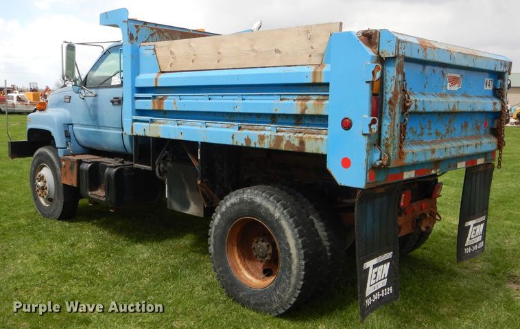 image for item DF3061 1997 GMC C8500 dump truck