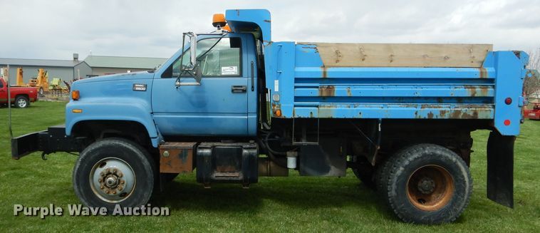 image for item DF3061 1997 GMC C8500 dump truck