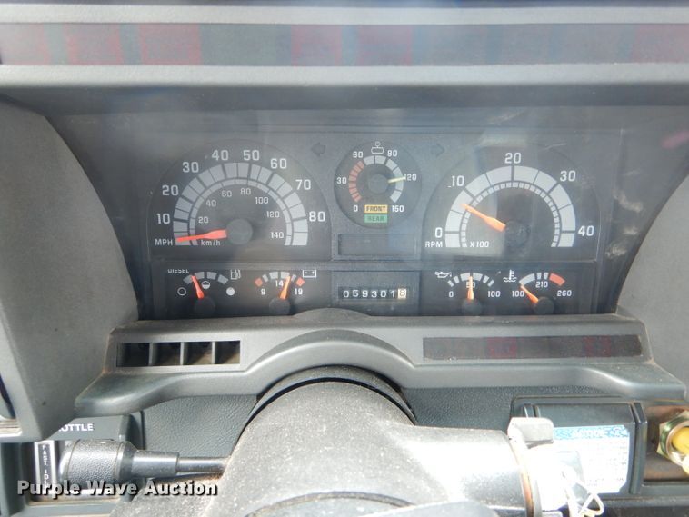 image for item DF3061 1997 GMC C8500 dump truck