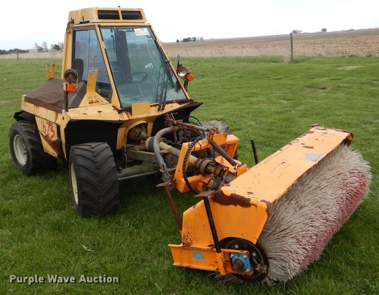 image for item DF3063 Aebi TT70 slope tractor broom