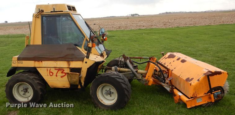 image for item DF3063 Aebi TT70 slope tractor broom