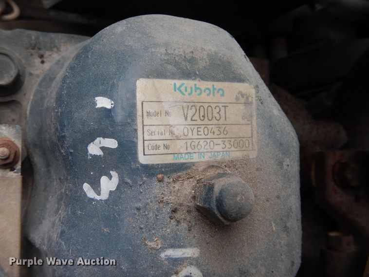 image for item DF3063 Aebi TT70 slope tractor broom