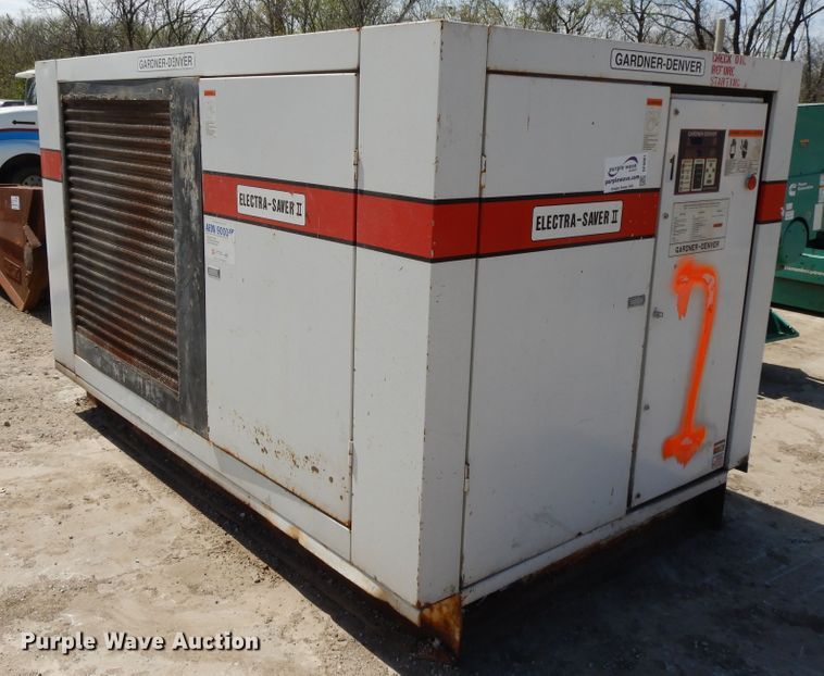 image for item DF6061 Gardner Denver Electra Saver II air compressor