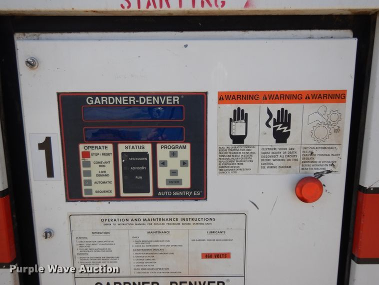 image for item DF6061 Gardner Denver Electra Saver II air compressor