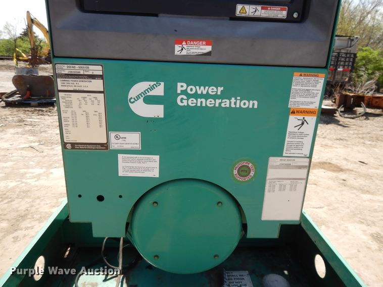 image for item DF6063 Cummins DSFAD-6069109 generator