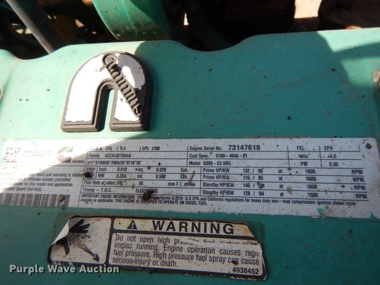 image for item DF6063 Cummins DSFAD-6069109 generator