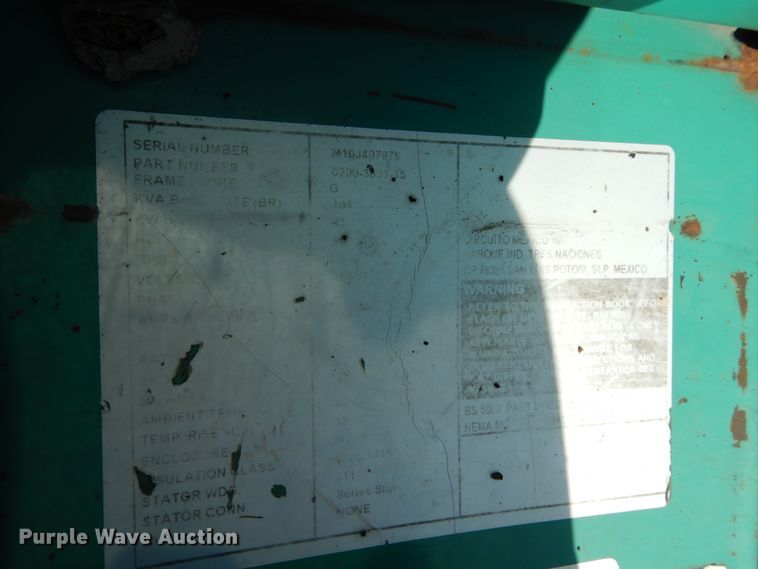 image for item DF6063 Cummins DSFAD-6069109 generator