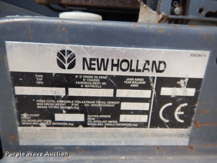 image for item DF6071 2000 New Holland LM860  telehandler