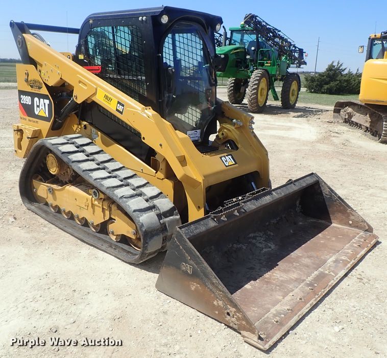 image for item DG3079 2017 Caterpillar 289D  tracked skid steer loader