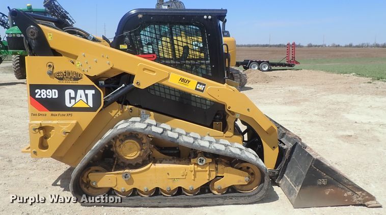 image for item DG3079 2017 Caterpillar 289D  tracked skid steer loader