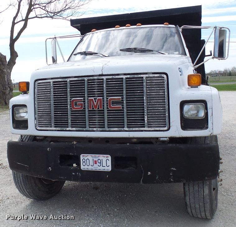 image for item DG5637 1991 GMC TopKick C6500 dump truck