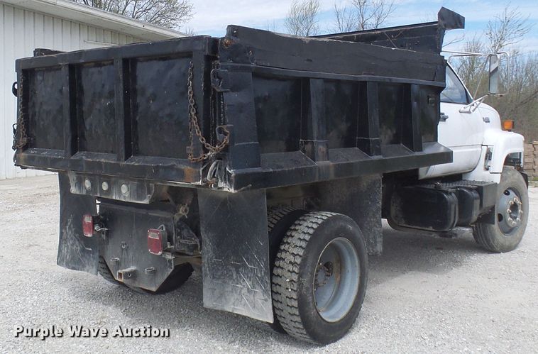 image for item DG5637 1991 GMC TopKick C6500 dump truck