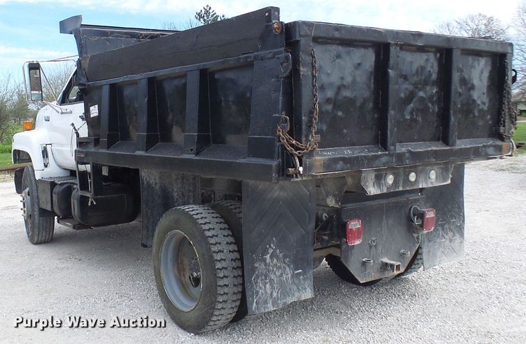image for item DG5637 1991 GMC TopKick C6500 dump truck