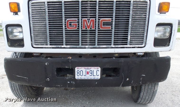 image for item DG5637 1991 GMC TopKick C6500 dump truck