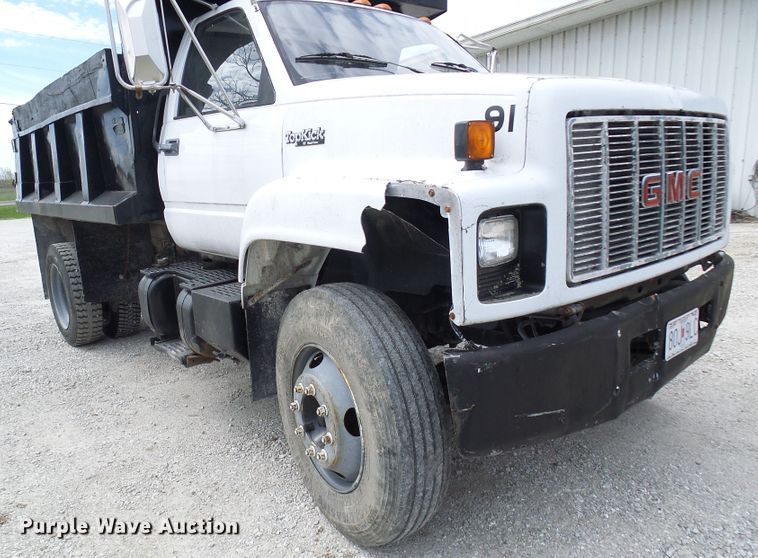 image for item DG5637 1991 GMC TopKick C6500 dump truck