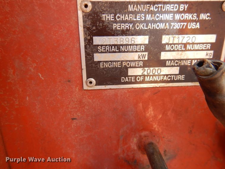 image for item DG5945 2000 Ditch Witch JT1720  directional boring unit