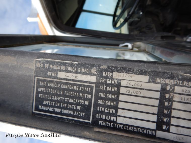 image for item DG6407 1995 Mack DM690S ready mix truck