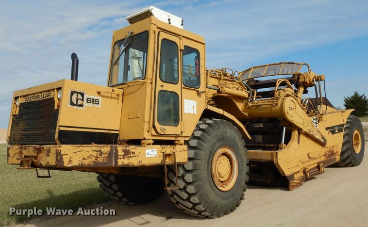image for item DG6408 1987 Caterpillar 615 elevating scraper