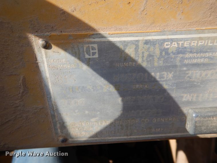 image for item DG6408 1987 Caterpillar 615 elevating scraper
