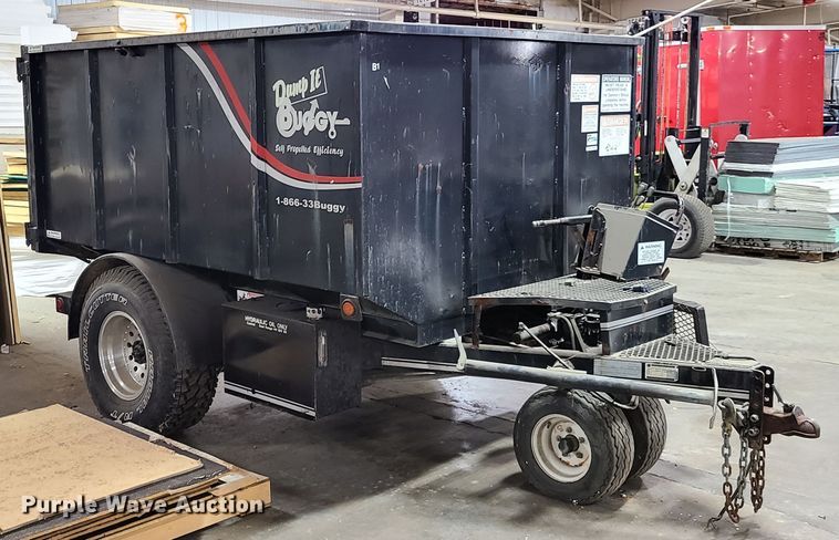 image for item DG7706 2009 New Heights dump buggy trailer