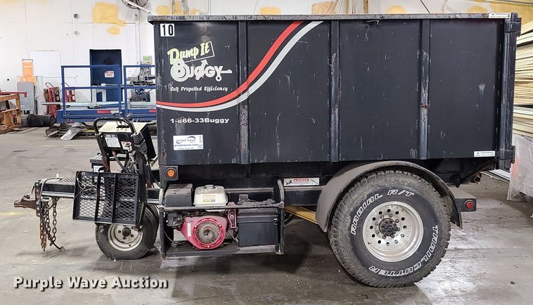 image for item DG7706 2009 New Heights dump buggy trailer
