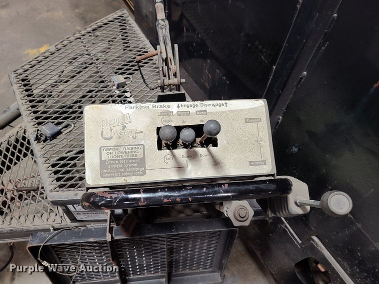 image for item DG7706 2009 New Heights dump buggy trailer