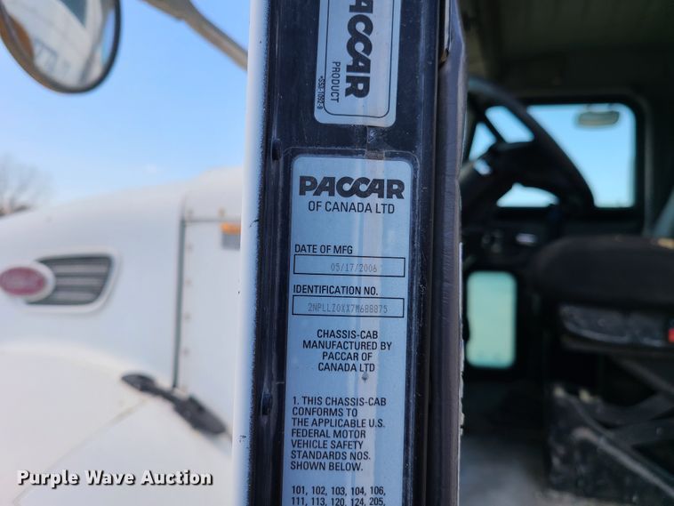 image for item DG7710 2007 Peterbilt 335 ready mix truck