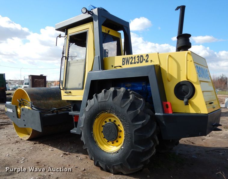 image for item DH2383 Bomag BW213D-2 single drum vibratory roller